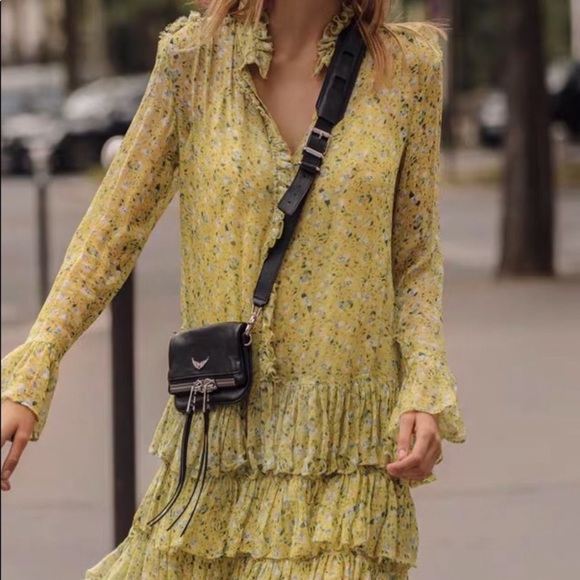 - Zadig & Voltaire Rebbie Anemone Dress Size Small - Picture 4 of 16